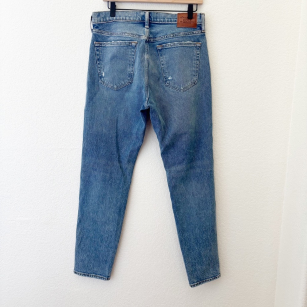 Abercrombie and Fitch vintage stretch 90's slim distressed jeans size 31 - Picture 6 of 10